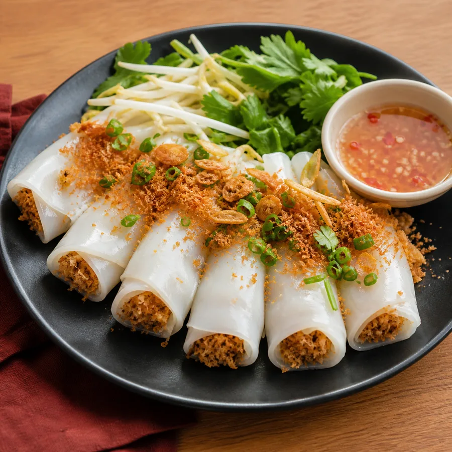 Bánh Ướt Tôm Chấy